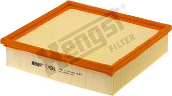 Hengst Filter E466L - Повітряний фільтр autozip.com.ua