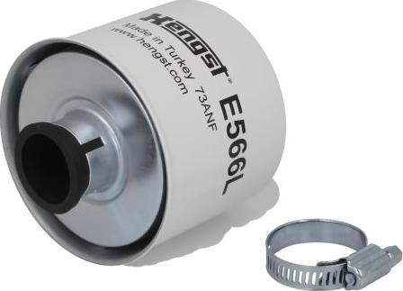 Hengst Filter E566L - Повітряний фільтр autozip.com.ua