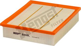 Hengst Filter E660L - Повітряний фільтр autozip.com.ua
