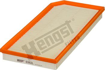 Hengst Filter E662L - Повітряний фільтр autozip.com.ua