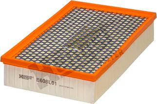 Hengst Filter E608L01 - Повітряний фільтр autozip.com.ua
