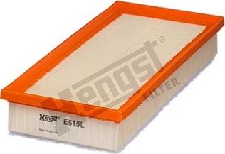 Hengst Filter E615L - Повітряний фільтр autozip.com.ua