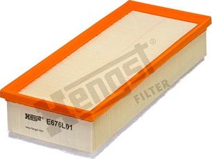 Hengst Filter E676L01 - Повітряний фільтр autozip.com.ua