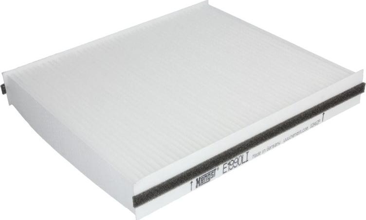 Hengst Filter E1990LI - Фільтр, повітря у внутрішній простір autozip.com.ua