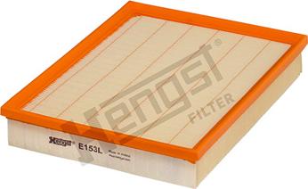 Hengst Filter E153L - Повітряний фільтр autozip.com.ua