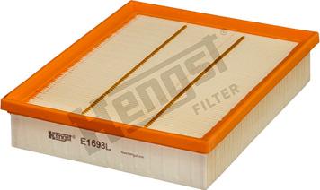 Hengst Filter E1698L - Повітряний фільтр autozip.com.ua
