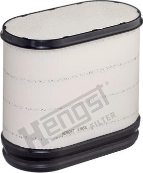 Hengst Filter E1663L - Повітряний фільтр autozip.com.ua