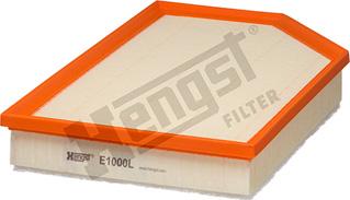 Hengst Filter E1000L - Повітряний фільтр autozip.com.ua