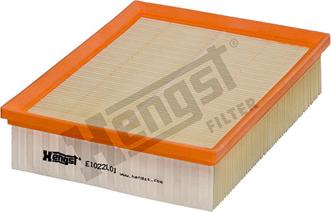 Hengst Filter E1022L01 - Повітряний фільтр autozip.com.ua