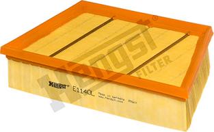 Hengst Filter E1140L - Повітряний фільтр autozip.com.ua