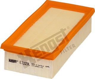 Hengst Filter E1223L - Повітряний фільтр autozip.com.ua