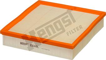 Hengst Filter E846L - Повітряний фільтр autozip.com.ua