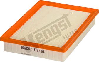 Hengst Filter E819L - Повітряний фільтр autozip.com.ua