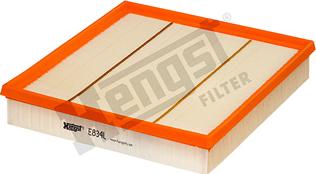 Hengst Filter E834L - Повітряний фільтр autozip.com.ua