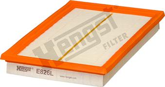 Hengst Filter E826L - Повітряний фільтр autozip.com.ua