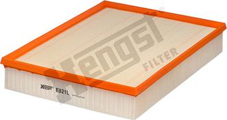 Hengst Filter E821L - Повітряний фільтр autozip.com.ua
