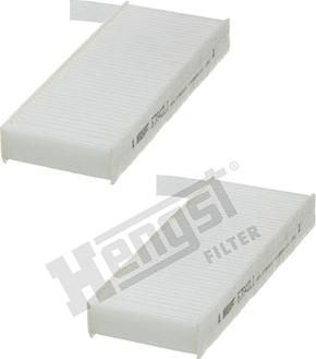 Hengst Filter E3942LI-2 - Фільтр, повітря у внутрішній простір autozip.com.ua