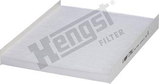 Hengst Filter E3988LI - Фільтр, повітря у внутрішній простір autozip.com.ua