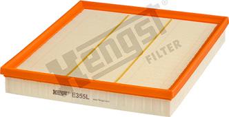 Hengst Filter E355L - Повітряний фільтр autozip.com.ua