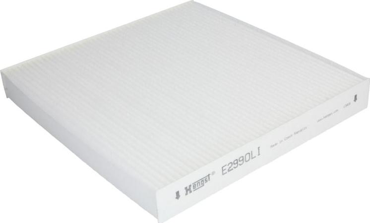 Hengst Filter E2990LI - Фільтр, повітря у внутрішній простір autozip.com.ua