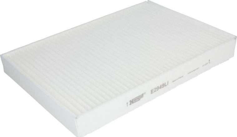 Hengst Filter E2949LI - Фільтр, повітря у внутрішній простір autozip.com.ua