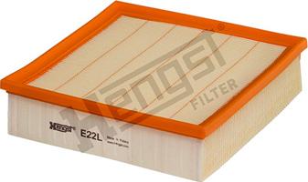 Hengst Filter E22L - Повітряний фільтр autozip.com.ua