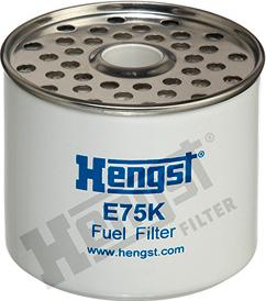Hengst Filter E75K D42 - Паливний фільтр autozip.com.ua