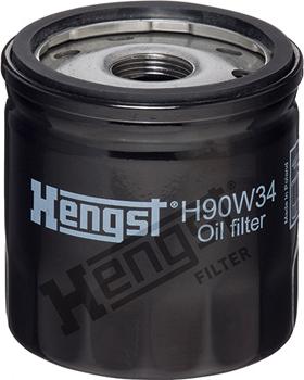 Hengst Filter H90W34 - Масляний фільтр autozip.com.ua