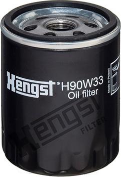 Hengst Filter H90W33 - Фильтр масляный MAZDA 3. 6 1.5-2.2 D. 1.8-2.0 MZR 02-пр-во HENGST autozip.com.ua