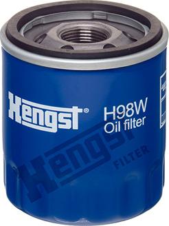 Hengst Filter H98W - Масляний фільтр autozip.com.ua