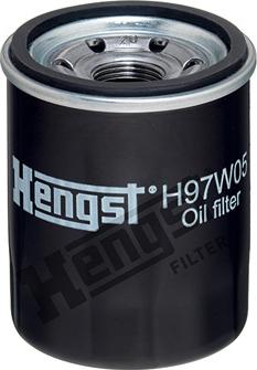 Hengst Filter H97W05 - Масляний фільтр autozip.com.ua