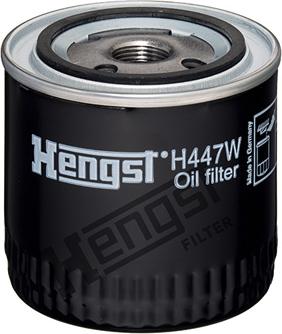 Hengst Filter H447W - Масляний фільтр autozip.com.ua