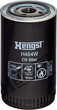 Hengst Filter H454W - Масляний фільтр autozip.com.ua