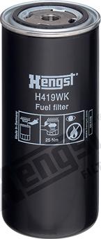 Hengst Filter H419WK - Паливний фільтр autozip.com.ua