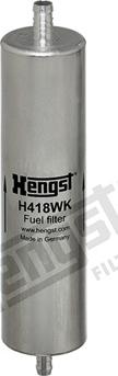 Hengst Filter H418WK - Паливний фільтр autozip.com.ua