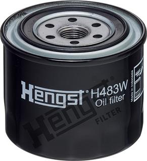 Hengst Filter H483W - Масляний фільтр autozip.com.ua