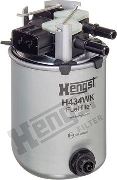 Hengst Filter H434WK - Паливний фільтр autozip.com.ua