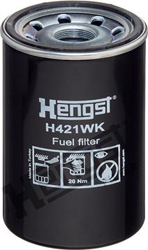 Hengst Filter H421WK - Паливний фільтр autozip.com.ua