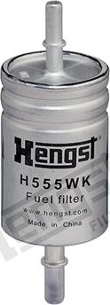 Hengst Filter H555WK - Паливний фільтр autozip.com.ua