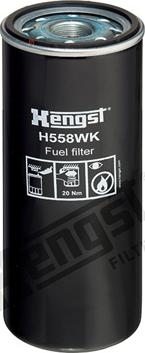 Hengst Filter H558WK - Паливний фільтр autozip.com.ua
