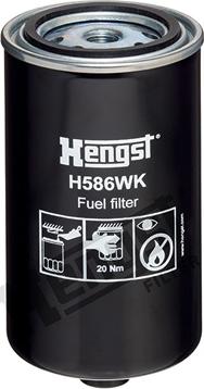 Hengst Filter H586WK - Паливний фільтр autozip.com.ua