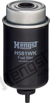 Hengst Filter H581WK - Паливний фільтр autozip.com.ua