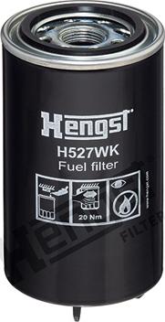 Hengst Filter H527WK D630 - Паливний фільтр autozip.com.ua