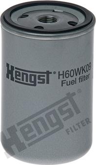 Hengst Filter H60WK09 - Паливний фільтр autozip.com.ua