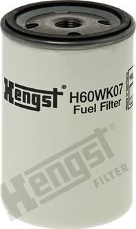 Hengst Filter H60WK07 - Паливний фільтр autozip.com.ua