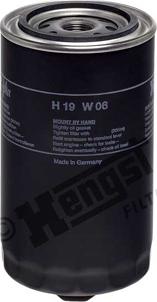 Hengst Filter H19W06 - Масляний фільтр autozip.com.ua