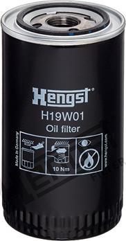 Hengst Filter H19W01 - Масляний фільтр autozip.com.ua