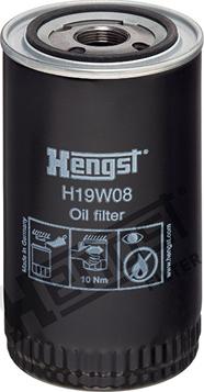 Hengst Filter H19W08 - Масляний фільтр autozip.com.ua