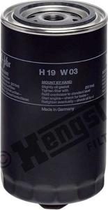 Hengst Filter H19W03 - Масляний фільтр autozip.com.ua