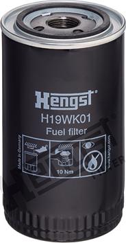 Hengst Filter H19WK01 - Паливний фільтр autozip.com.ua
